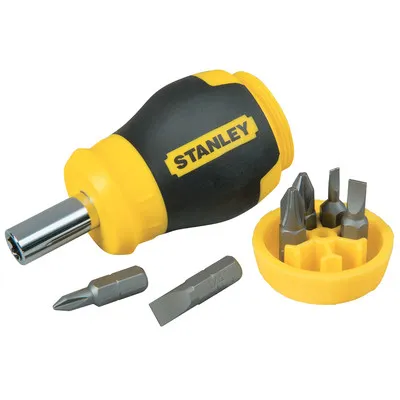 STANLEY® - Bit-Schraubendreher, mit 6 Bits Schlitz/PH