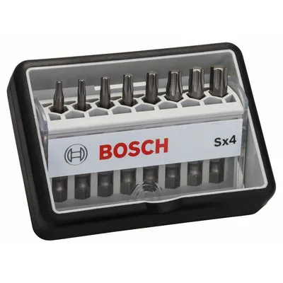Bosch - Schrauberbit-Set Robust Line Sx Extra-Hart, 8-teilig, 49mm für TORX®
