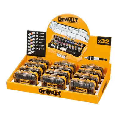 DeWALT - Thekendisplay Schrauber-Bits 12xDT7969