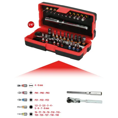 KSTOOLS® - 1/4" Bit-Satz, 31-teilig