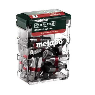 metabo® - Bit-Box PH2, SP, 25-teilig (626715000)