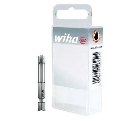 Wiha® - Bit Set Professional 70mm PlusMinus/Pozidriv 2-teilig 1/4" Box (36086)