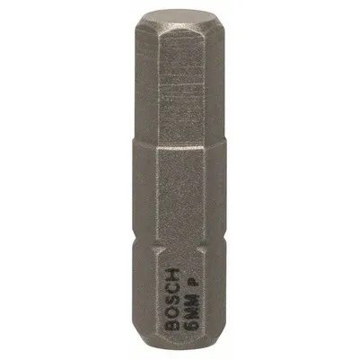 Bosch - Schrauberbit Extra-Hart, HEX 6, 25mm, 3er-Pack (2607001728)