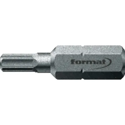 FORMAT - Bit zähhart 1/4" DIN 3126 C6,3 Innensechskant 3x25mm