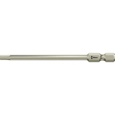 Wera® - 3840/4 Bits, Edelstahl, 3/32" x 89mm
