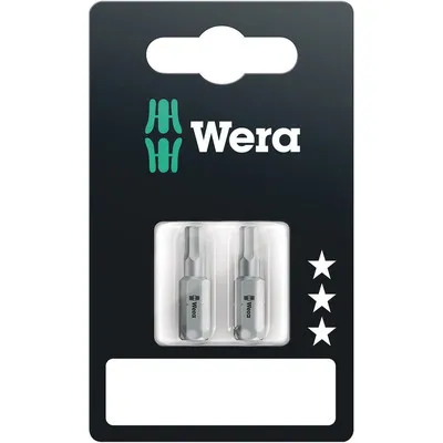 Wera® - 840/1 Z Bits SB, 4 x 25 mm, 2-teilig