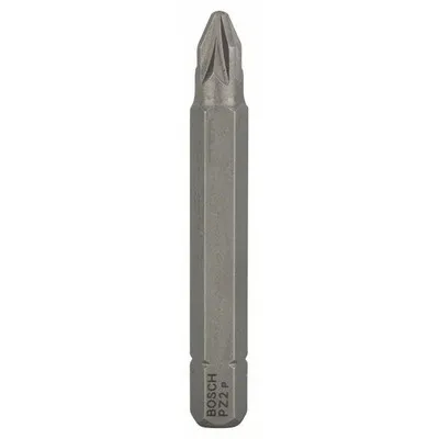 Bosch - Schrauberbit Extra-Hart, PZ 2, 51mm, 3er-Pack (2607001571)
