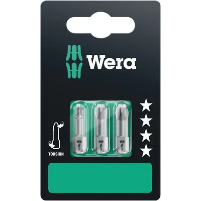 Wera® - 851/1 TZ SB Bits, 3-teilig