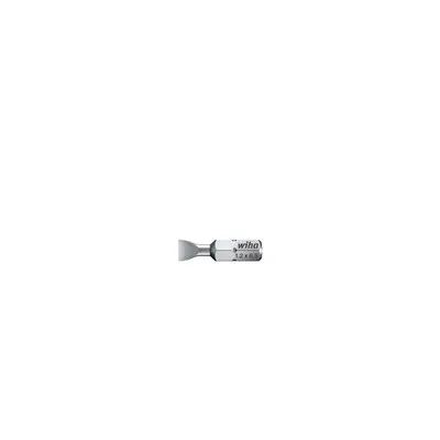 Wiha® - Bit Schlitz 7010 Z DIN ISO 1173 C 6,3 6,3mm / 1/4" 4,5x0,6x25mm
