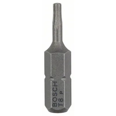 Bosch - Schrauberbit Extra-Hart, T8, 25mm, 3er-Pack (2607001601)