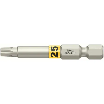 Wera® - 867/4 TORX HF Bits mit Haltefunktion, TX 25 x 50 mm