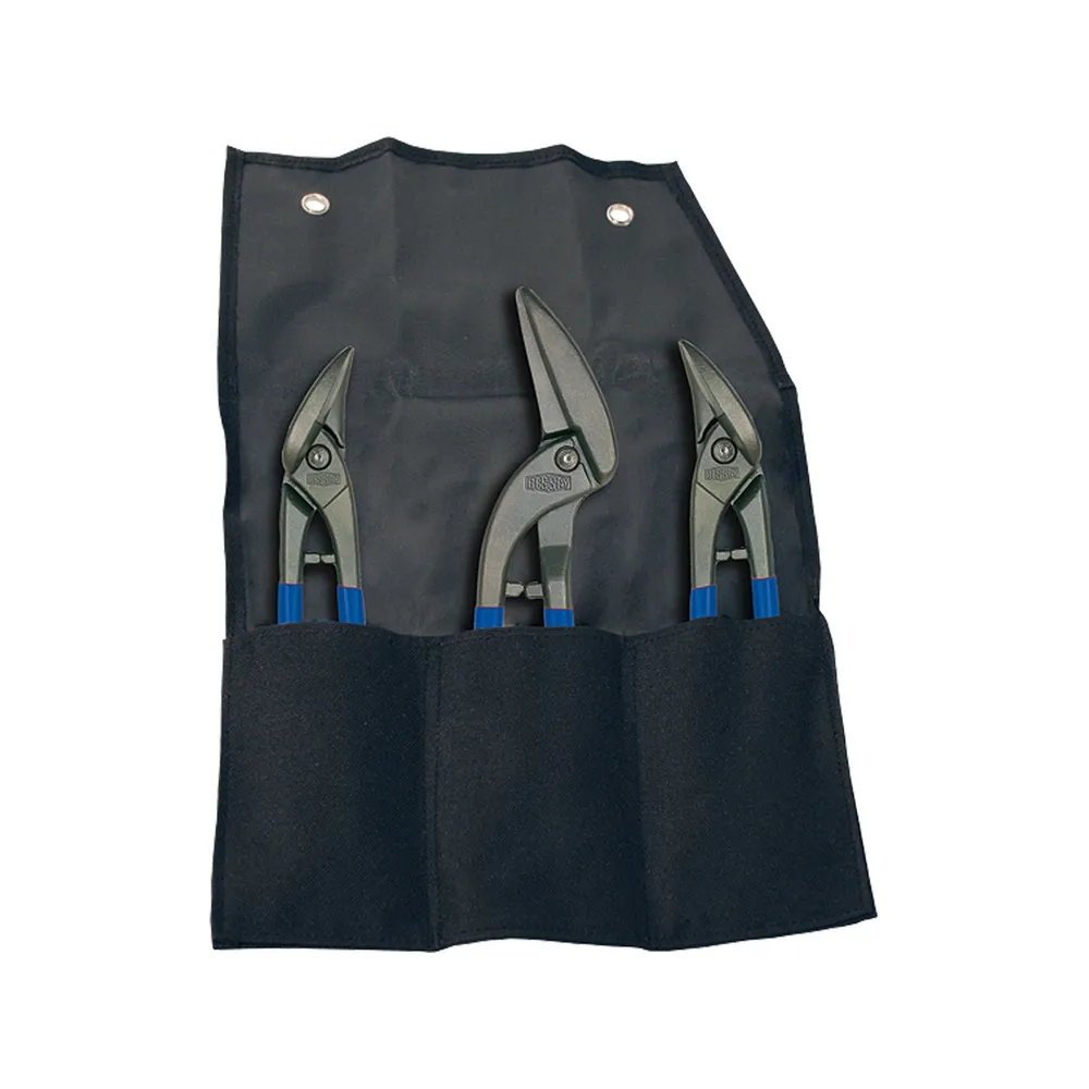 Bessey Erdi Normalblech-Scheren-Set Rolltasche - DSET-SF3