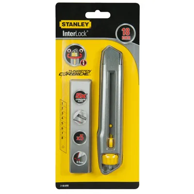 STANLEY® - Cutter Interlock 18mm Carbide Klingen