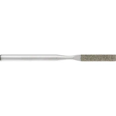 PFERD - Diamantfeile für Handfeilgerät flachst. 3,0x1,0x50mm Schaft-Ø3 mm D126 (mittel) beidseitig