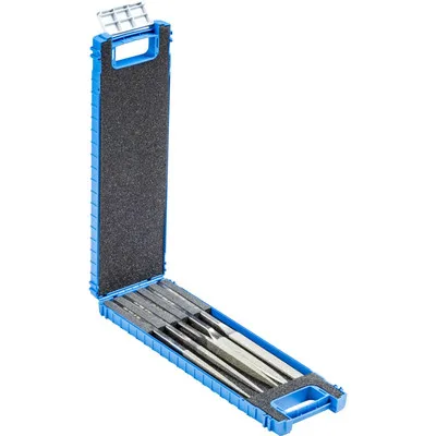 PFERD - Diamant-Handyfeilen-Set 5-tlg. 215 mm D181 (grob) Schaft geschmiedet/Einsatz ohne Heft