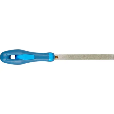 PFERD - Diamant-Werkstattfeile flachstumpf 125 mm D151 (mittel) für harte Werkstoffe