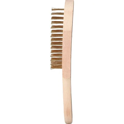 Brilliant Tools - Messing Drahtbürste, 4-reihig, 290 mm