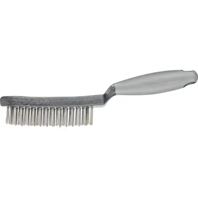 PFERD - Handbürste mit Kunststoffkörper und ergonomischem Griff HBUP 3reihig Stahl-Draht-Ø0,40