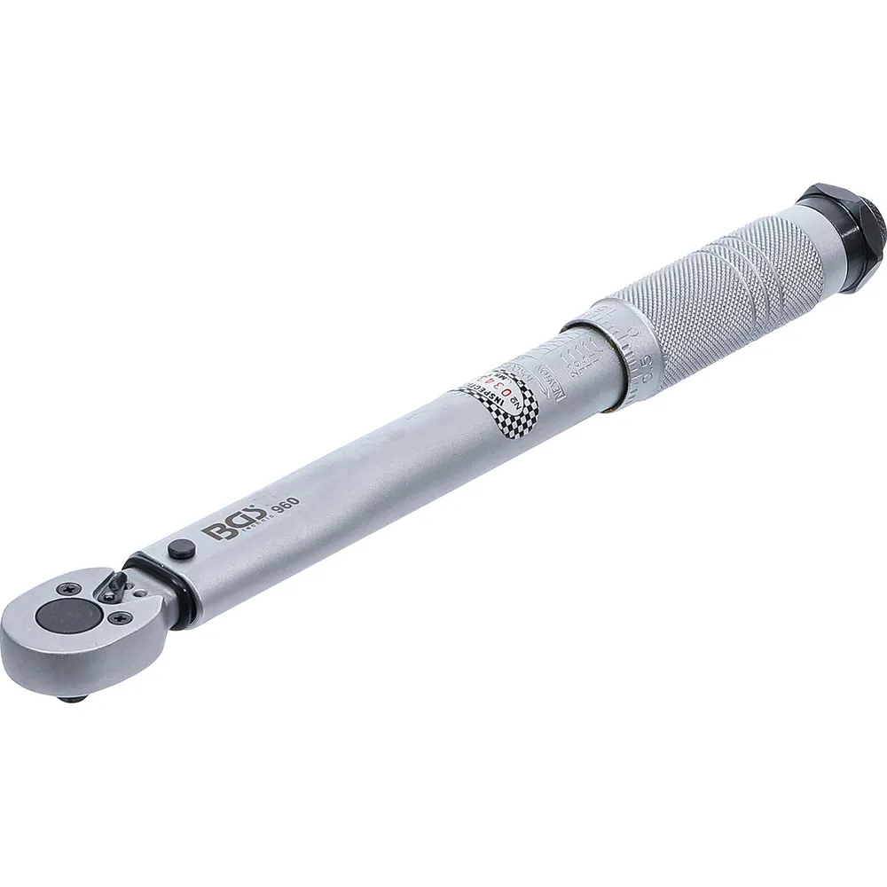 BGS Drehmomentschlüssel Abtrieb Außenvierkant 6,3 mm (1/4") 5 - 25 Nm - 960