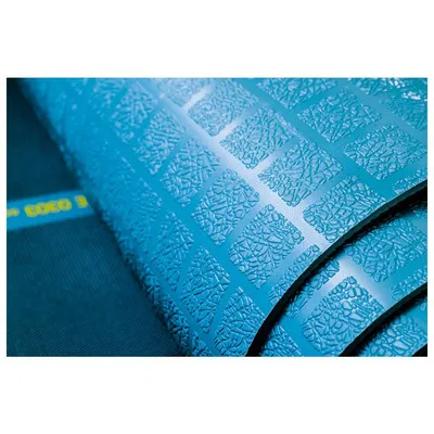 Isoliermatte, oben gerieft, 50.000 V, 10,0 x 1,0 m, Stärke 4,5mm