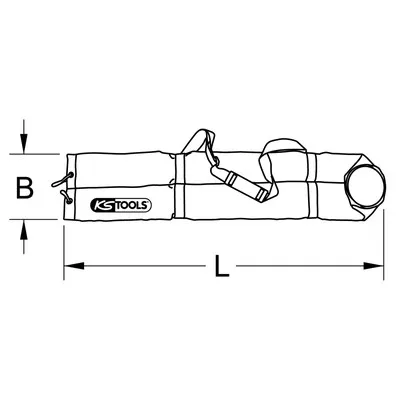 KSTOOLS® - Tragetasche für Isostandmatte