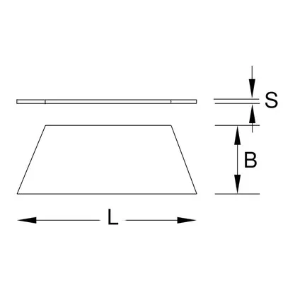 KSTOOLS® - Trapezklingen, Spender à 5 Stück, für 970.2173