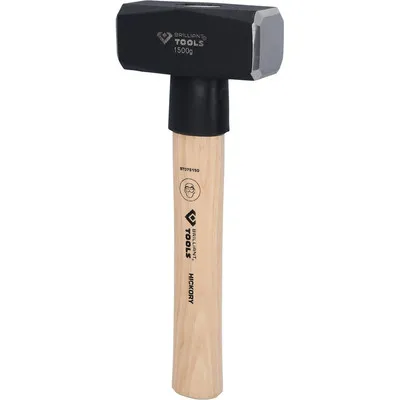 Brilliant Tools - Fäustel mit Hickory-Stiel, 1500 g