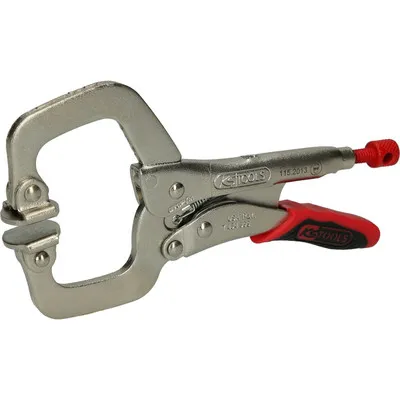 KSTOOLS® - Schweiß-Klammer-Gripzange, beweglichen Spannbacken 0-30mm