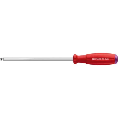 PB Swiss Tools - Schraubendreher 8206S Innensechskant 3 x 100mm mit Kugelkopf SwissGrip