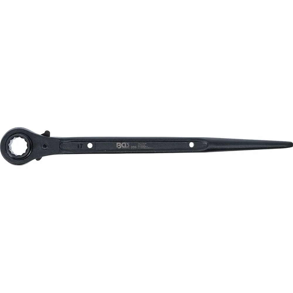 BGS Gerüstbauer-Knarre SW 17 x 19 mm - 308