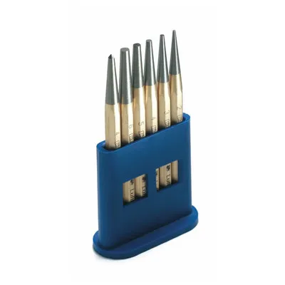cimco® - Durchtreibersatz mit Körner, Körner 120 x 10mm, Inhalt 1-5mm Durchmesser