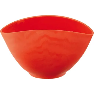 HAROMAC® - Gipsbecher Gummi, rot 130 x 95mm