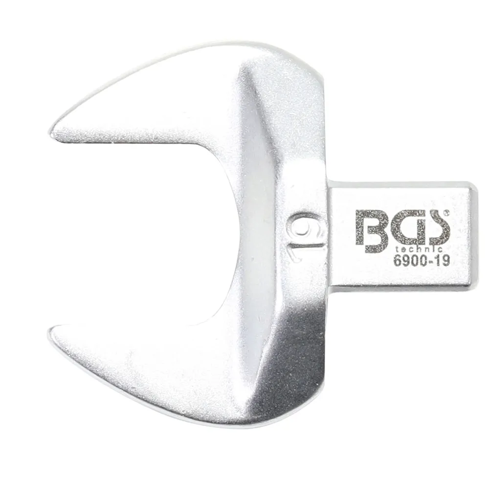 BGS Einsteck-Maulschlüssel 19 mm Aufnahme 9 x 12 mm - 6900-19