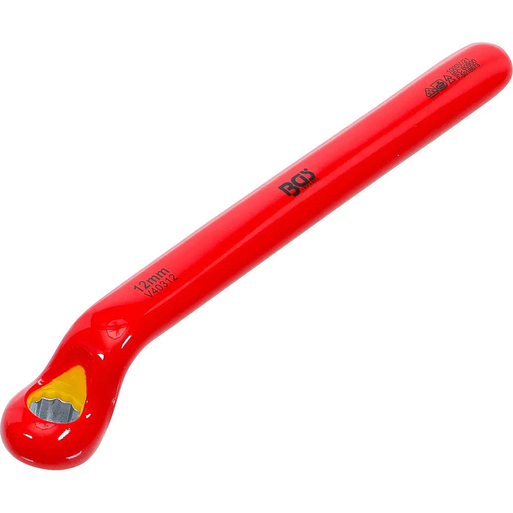 BGS VDE-Einringschlüssel tief gekröpft SW 12 mm - 72012