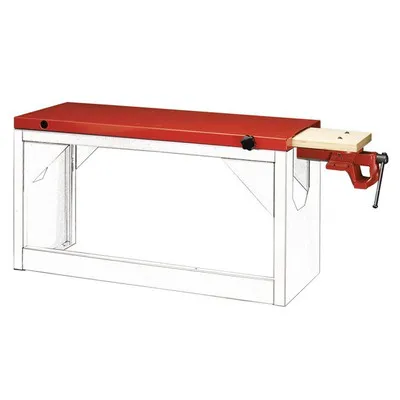 Facom - Arbeitsfläche mit Schraubstock 1310mm