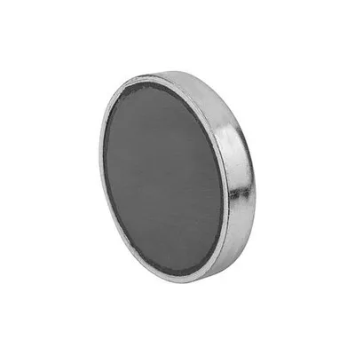 KIPP - MAGNET FLACHGREIFER D=40 ±0,20, H=8, HARTFERRIT, RUND, KOMP:STAHL