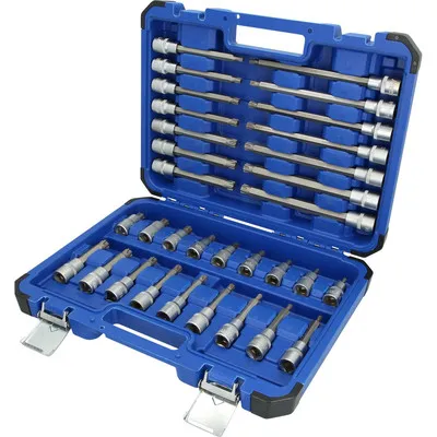Brilliant Tools - 1/2" Steckschlüssel-Satz, 32-teilig, RIBE Profil