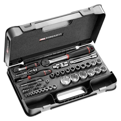 Facom - Steckschlüssel-Set 1/4" 1/2", 55-teilig RS.161-2