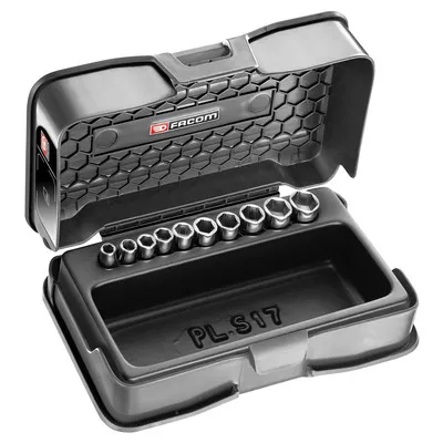 Facom - Steckschlüssel-Set 1/4" 6-Kant 10-teilig R.401
