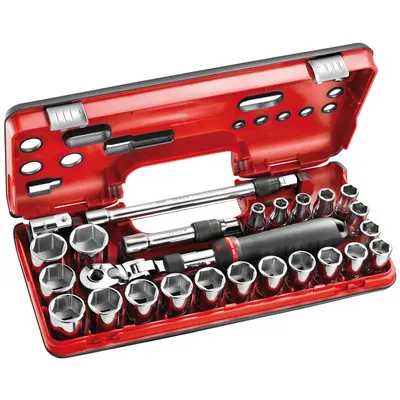 Facom - Steckschlüssel-Set 1/2" D-Box, 21-teilig