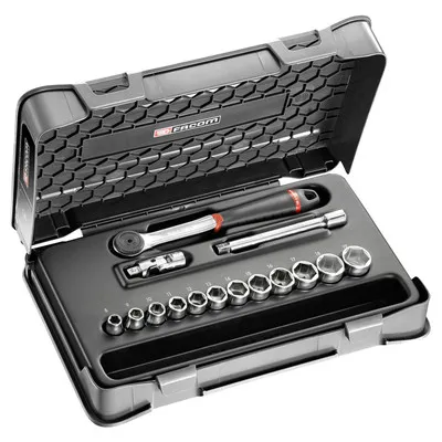 Facom - Steckschlüssel-Set 3/8" J.161B, 15-teilig J.161-1P6