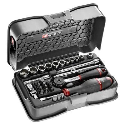 Facom - Steckschlüssel-Set 1/4" R.161B, 31-teilig RB.161-4P12U