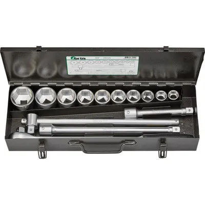 FORTIS - Steckschlüssel-Satz 3/4" 14-teilig