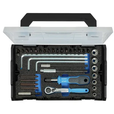 GEDORE - 1102-038 Bit-Satz 1/4" FLEX mit Bit-Knarre, 38-tlg