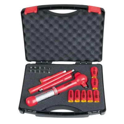 KSTOOLS® - 1/4" Steckschlüssel-Satz mit isolierten Werkzeugen, 21-teilig