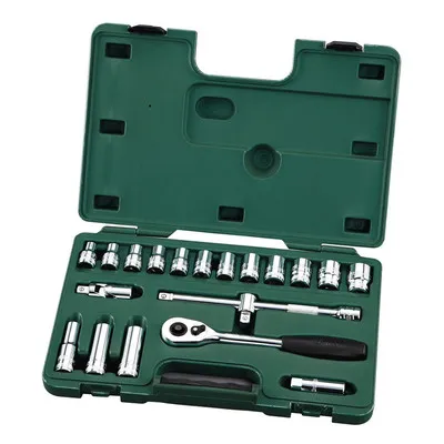 SATA - Steckschlüssel Garnitur 6-kant 1/2" 20-teilig