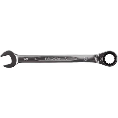 BAHCO® - Knarren-Ring-Maulschlüssel, Maul 15° abgewinkelt, SW 8mm