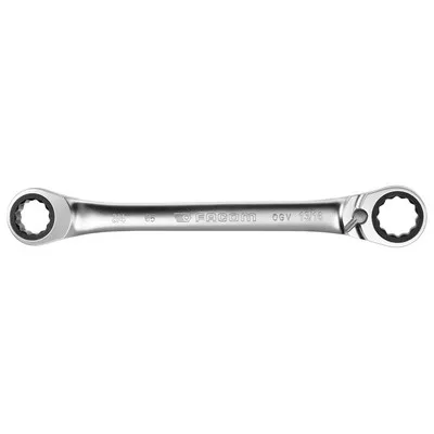 Facom - Knarrenringschlüssel gekröpft 3/8" x 7/16" 65.3/8X7/16