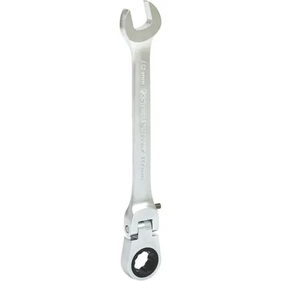 KSTOOLS® - GEARplus Gelenk-Ratschenringmaulschlüssel feststellbar10mm