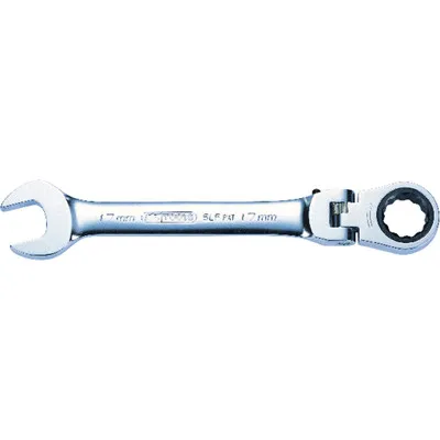 KSTOOLS® - GEARplus Gelenk-Ratschenringmaulschlüssel feststellbar14mm